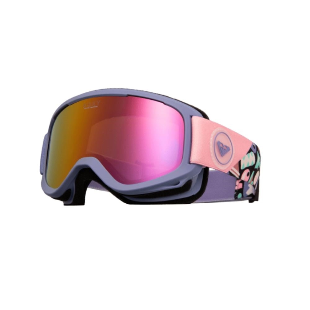 Roxy Sweetpea Girls Ski Goggles - Frosty Friends/ ML Purple