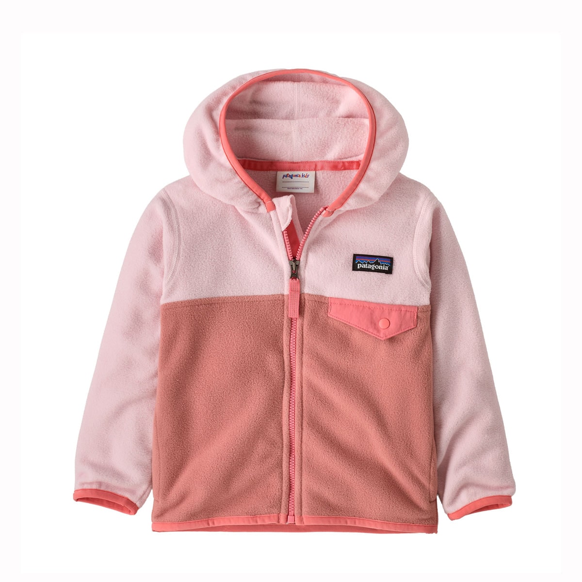 Patagonia Baby Micro D Snap-T Jacket (Moment Pink)