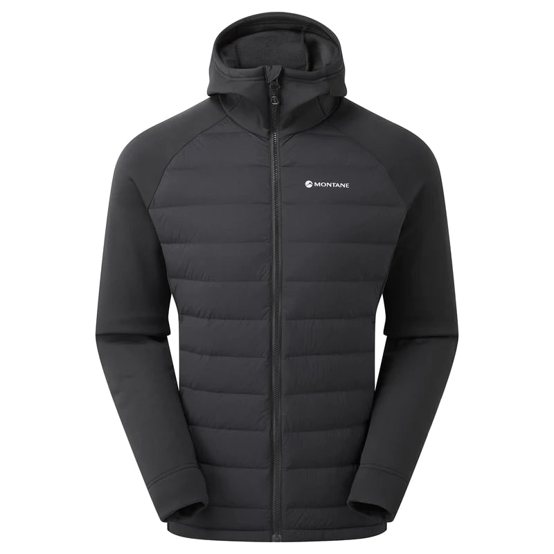Montane Men's Composite Hooded Down Jacket - Black