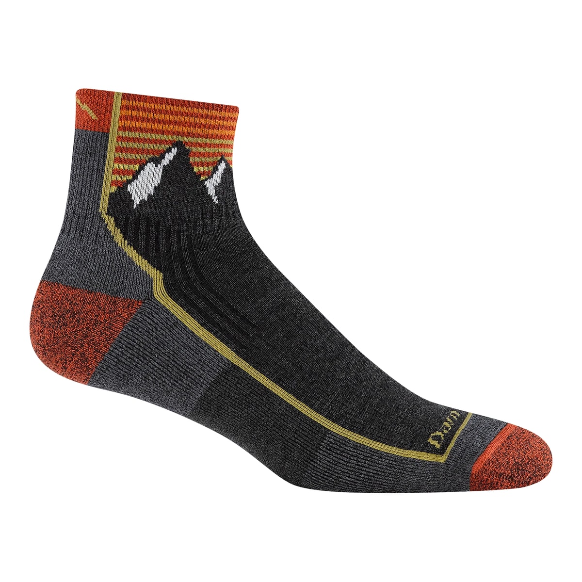Hiker Quarter Midweight Hiking Sock w/ Cushion (Men's) - D1959M