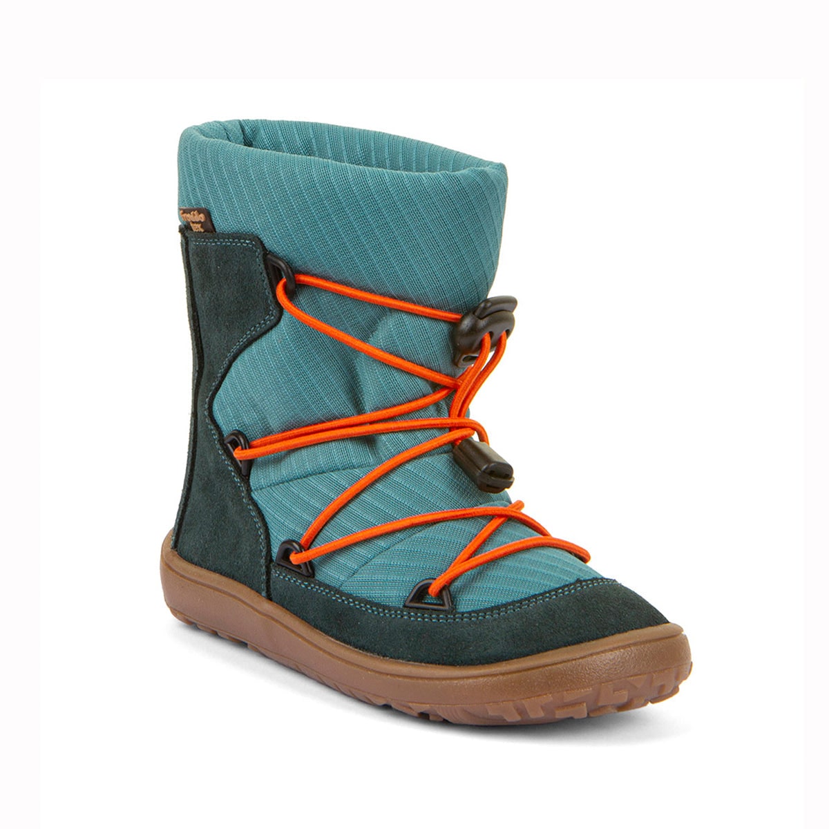 Froddo Kids Barefoot Tex Track Wool Snow Boots (Petroleum)