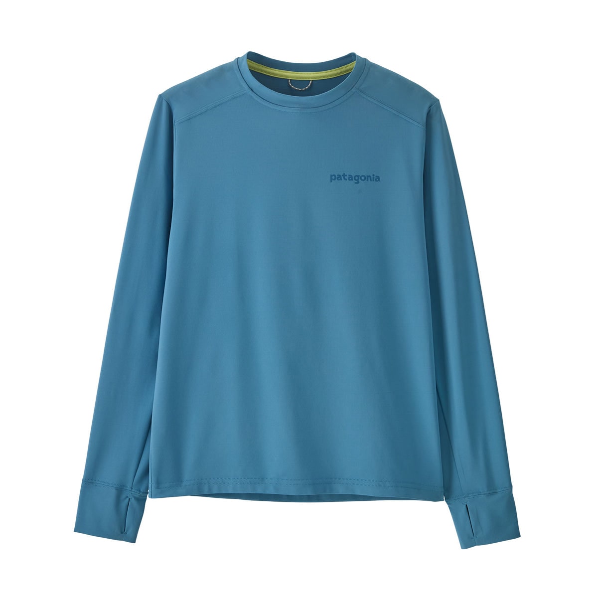 Patagonia Kids' Capilene® Silkweight Long Sleeved T-Shirt (Shore Blue)