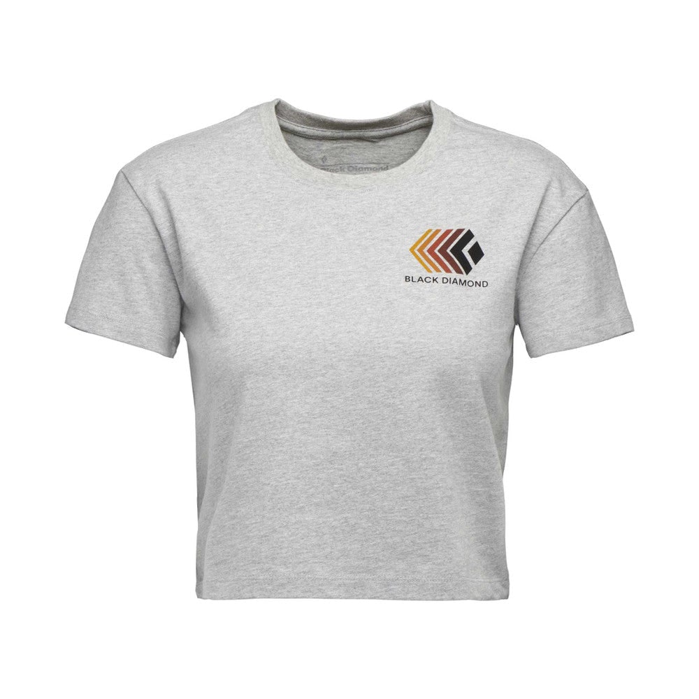 Faded Crop Short Sleeve Tee (Women's) - AP752447 - S26