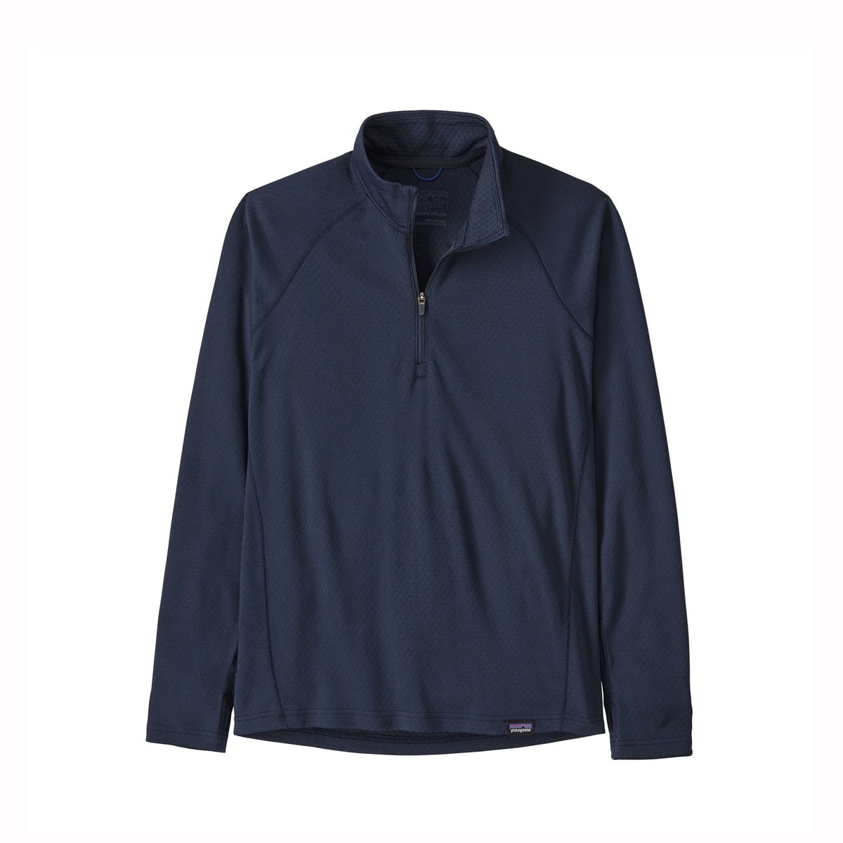 Patagonia Kids' Capilene® Midweight Zip-Neck Thermal Top (Navy)