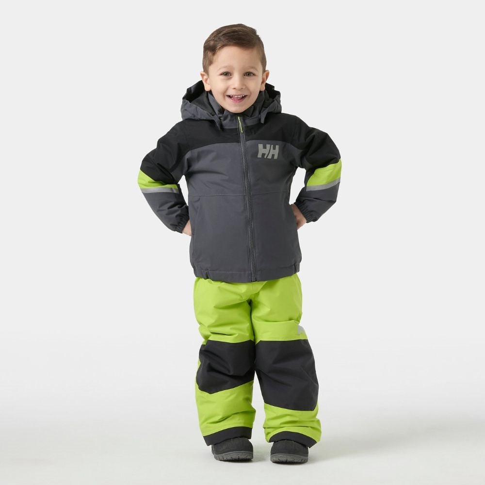 Helly Hansen Boys K Rider Ski Jacket - Thunder Grey