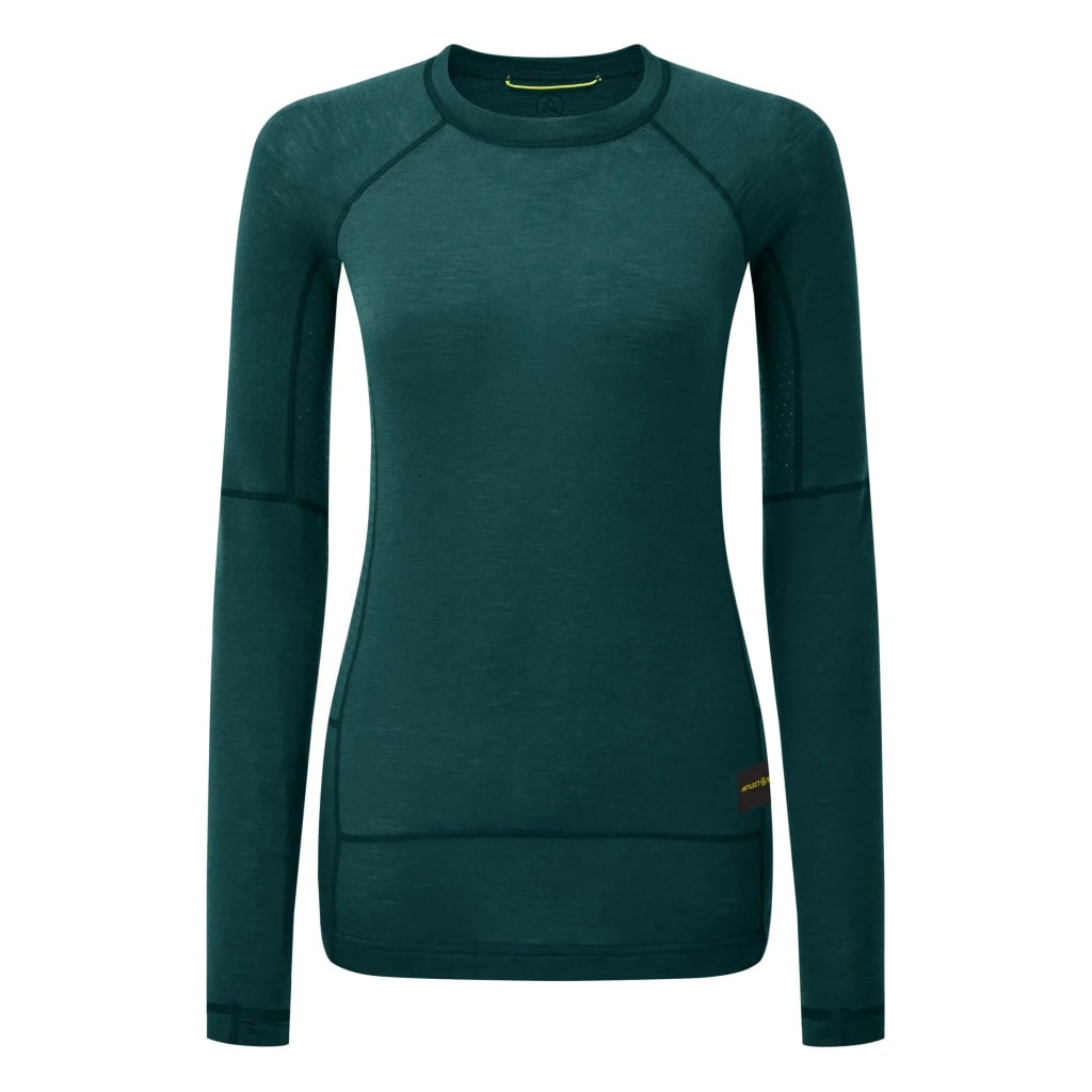 Artilect Boulder 125 Long Sleeve Crew Merino Women's Baselayer - Scarab