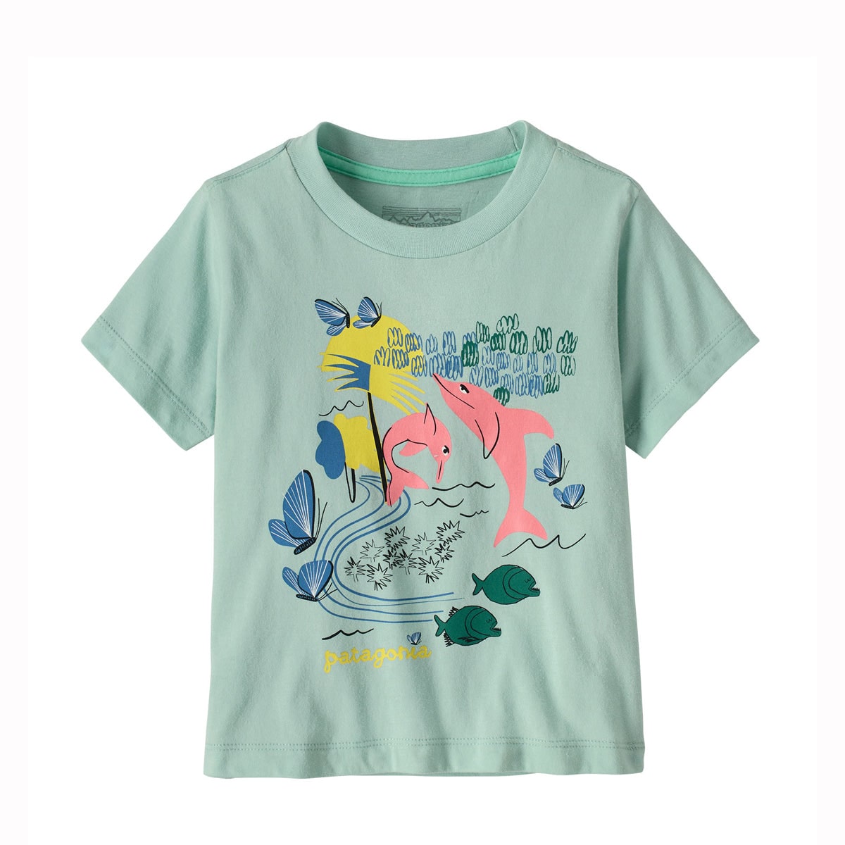 Patagonia Baby Graphic T-Shirt (Thin Ice)