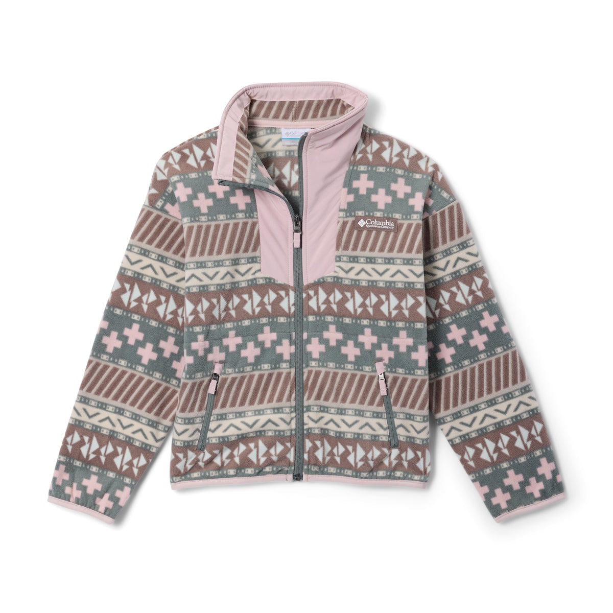 Columbia Kids' Sequoia Grove Fleece Jacket (Mineral Pink)