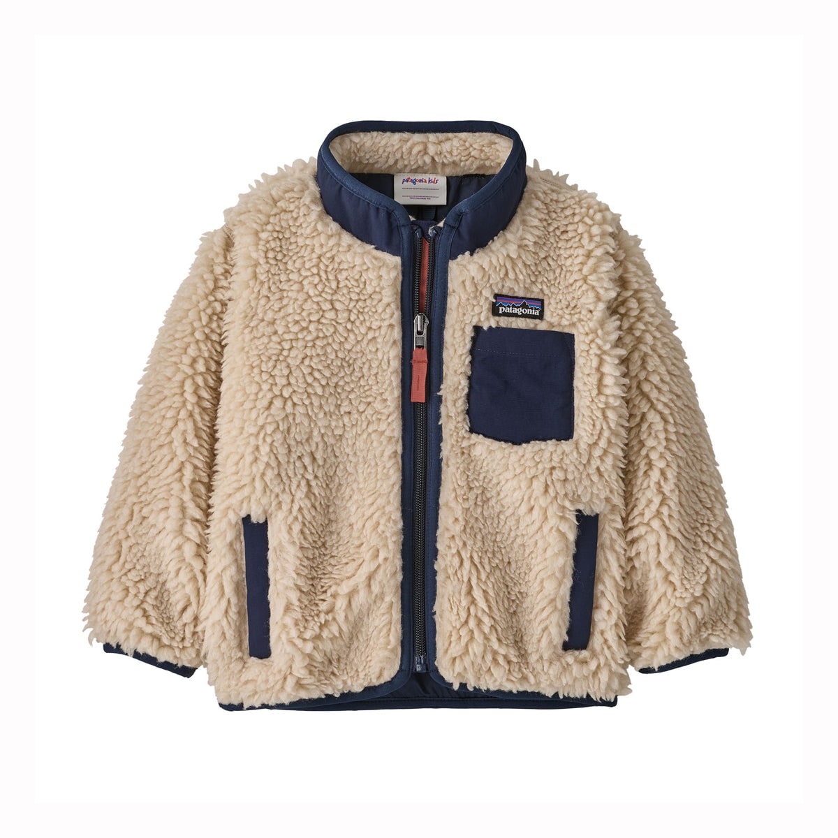 Patagonia Baby Retro-X Jacket (Natural New Navy)