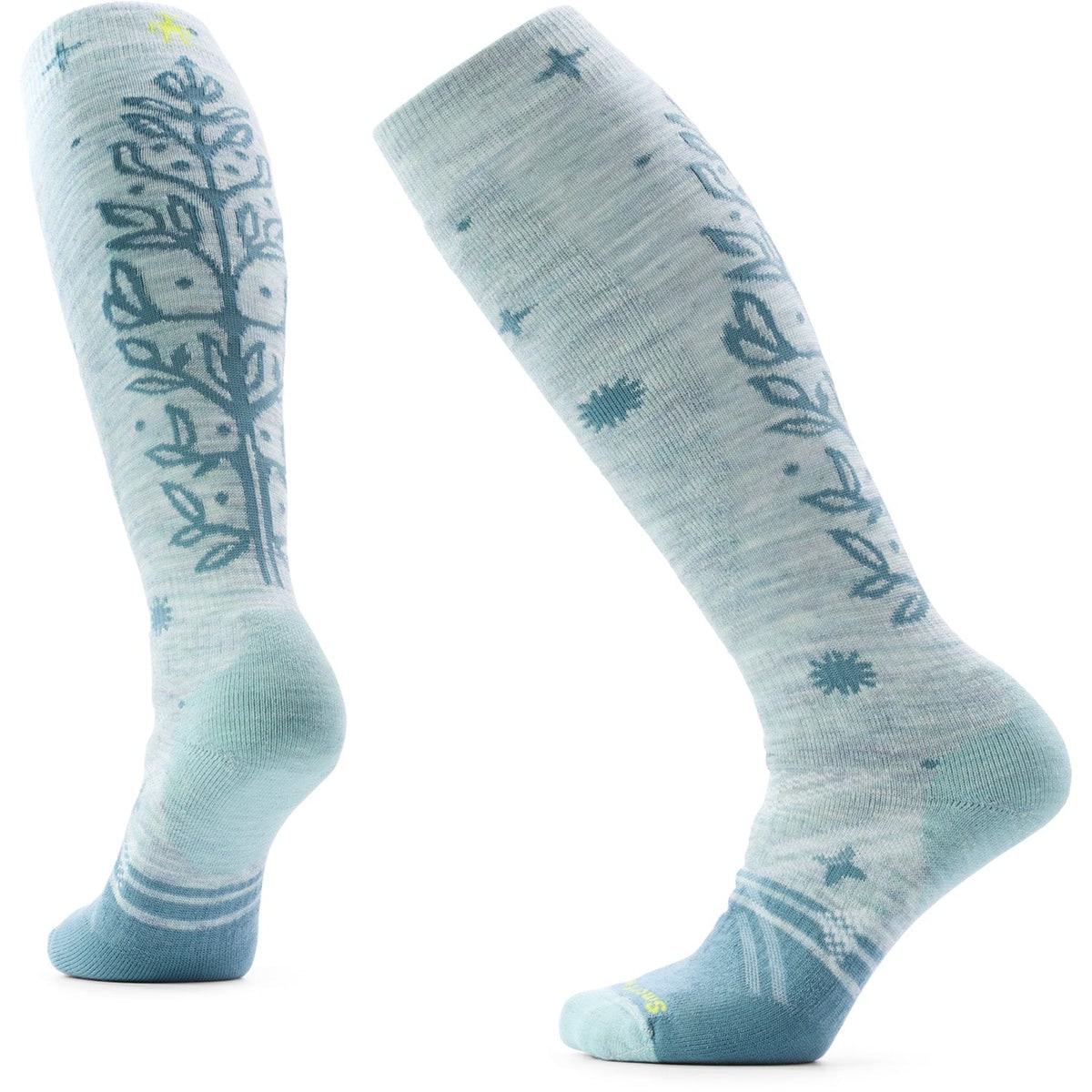 Women's Ski Full Cushion Ice Blossom OTC Socks