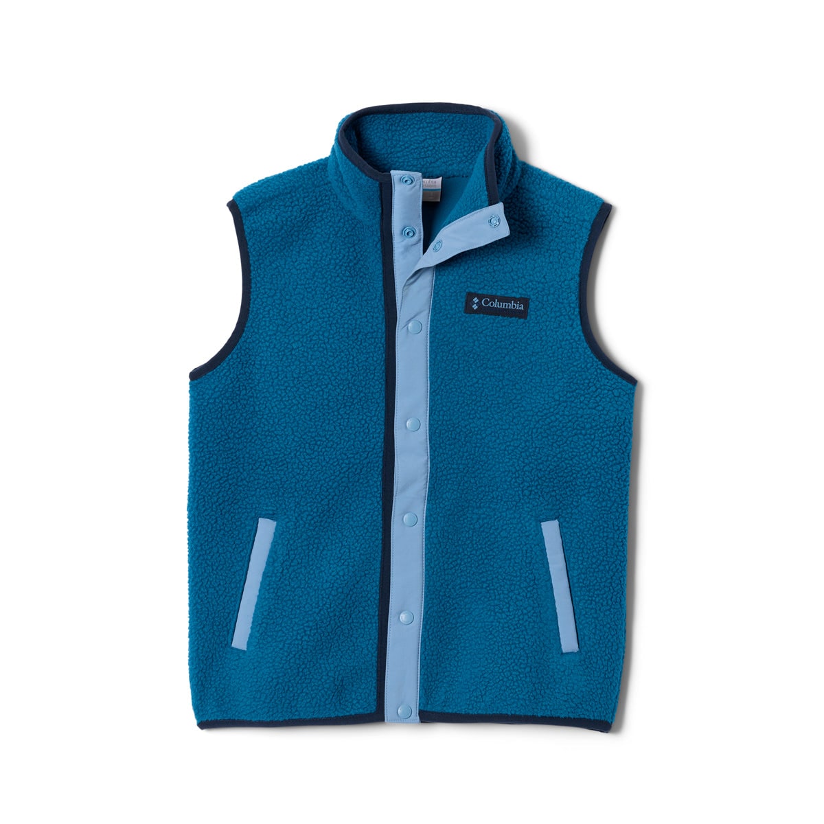 Columbia Kids Helvetia Fleece Vest (Phoenix Blue)