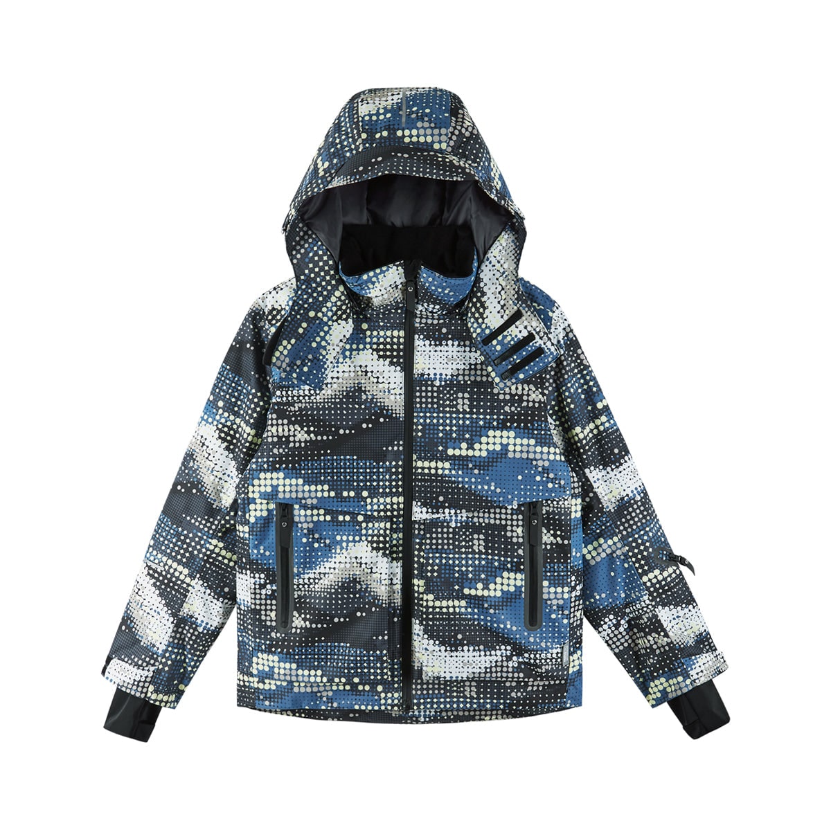 Reima Boys Tirro Waterproof Ski Jacket (Soft Black)