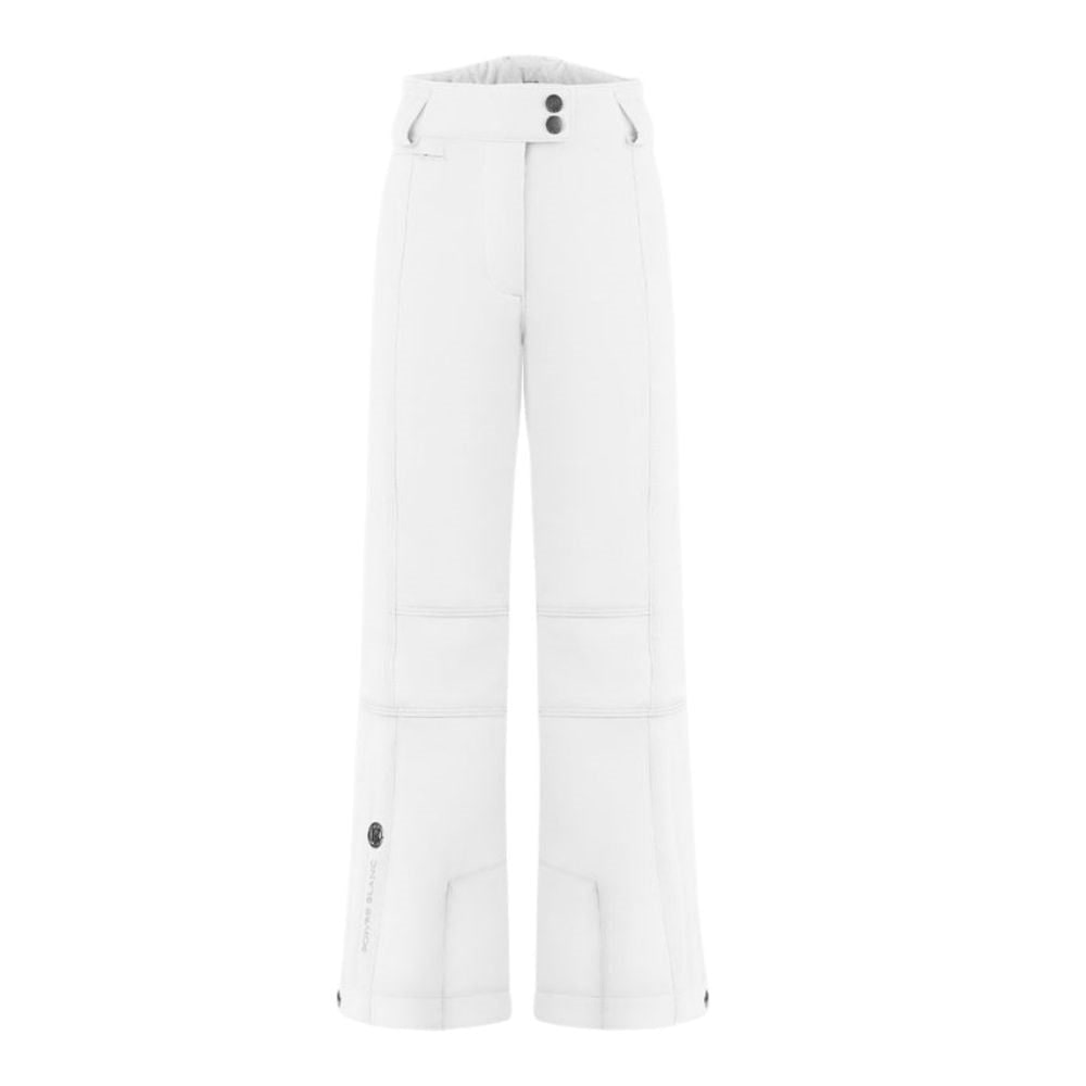 Poivre Blanc Eva Girls Stretch Ski Pants - White 8-16 yrs