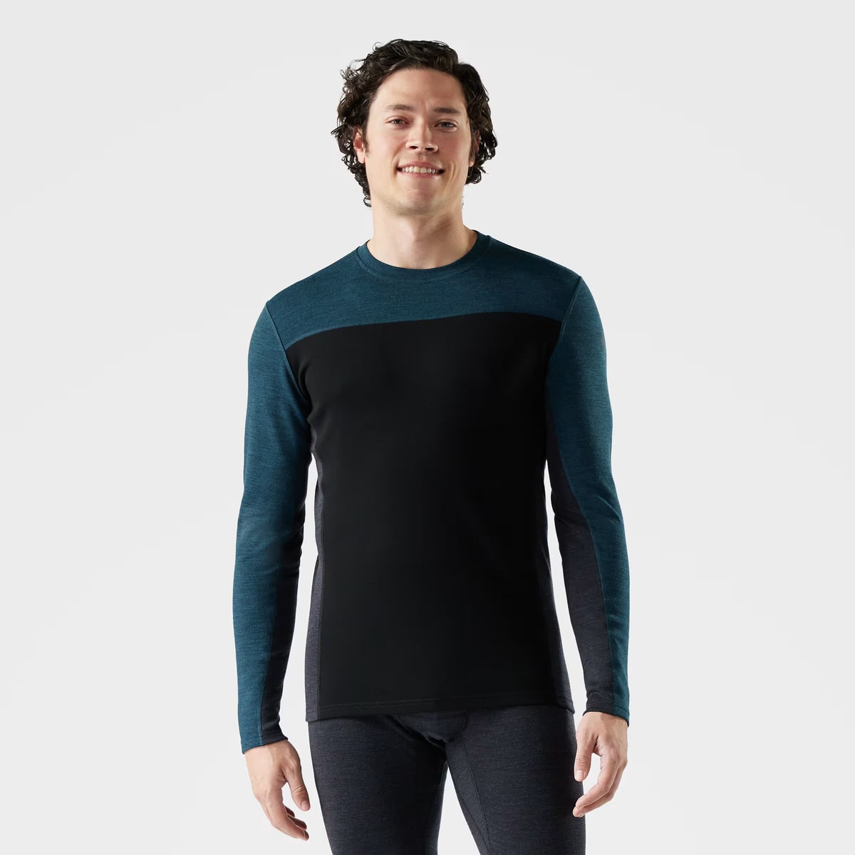 Classic Thermal Merino Base Layer Colorblock Crew Boxed (Men's) - SW002570