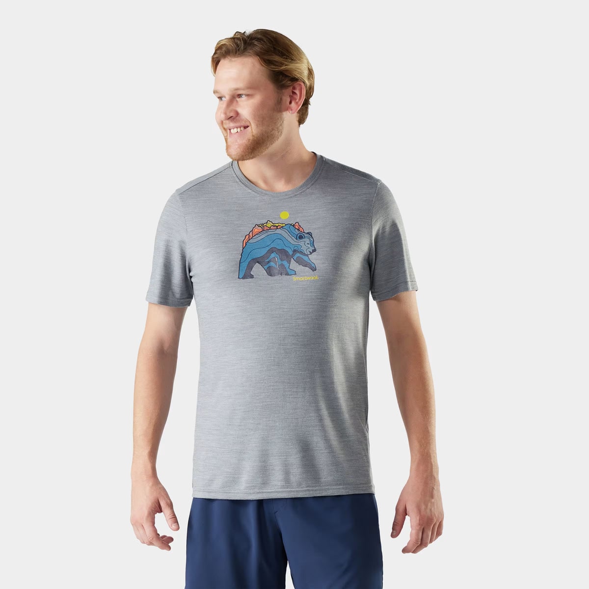Bear Strata Active Short Sleeve Graphic Tee (Men's) - SW003256