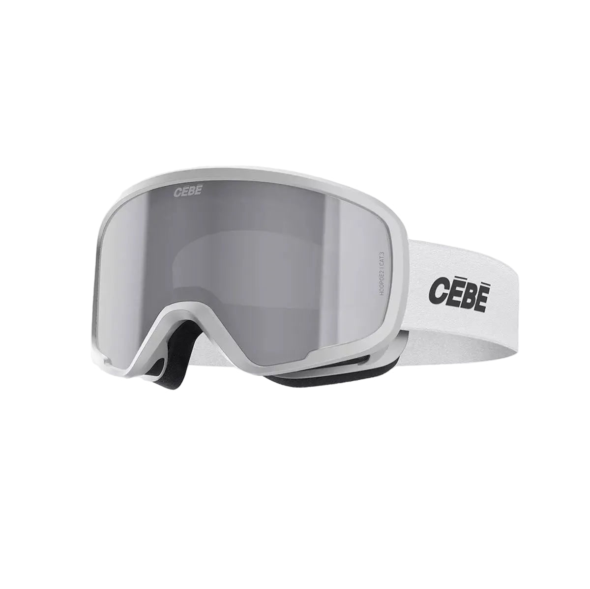 Cebe Hoopoe Kids Ski Goggles 5 - 10 yrs (White)