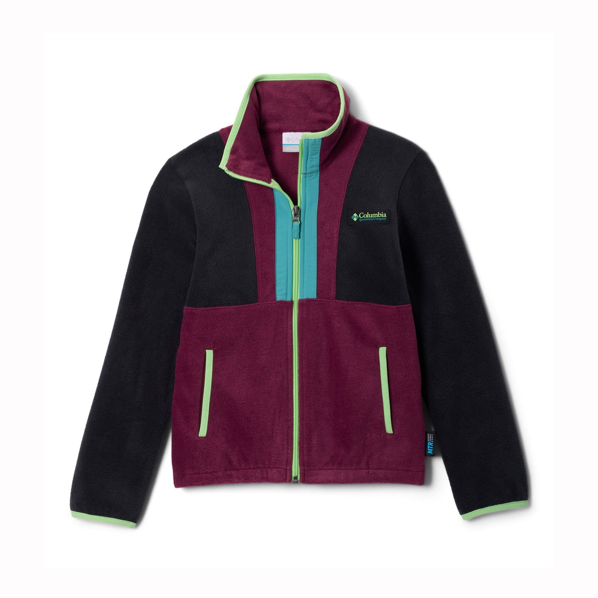 Columbia Girls' Back Bowl II Fleece Jacket (Marionberry)