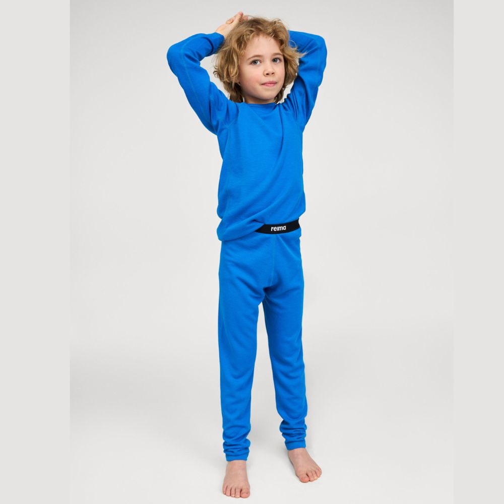 Reima Lani Thermal Base Layer Set, Bright Blue