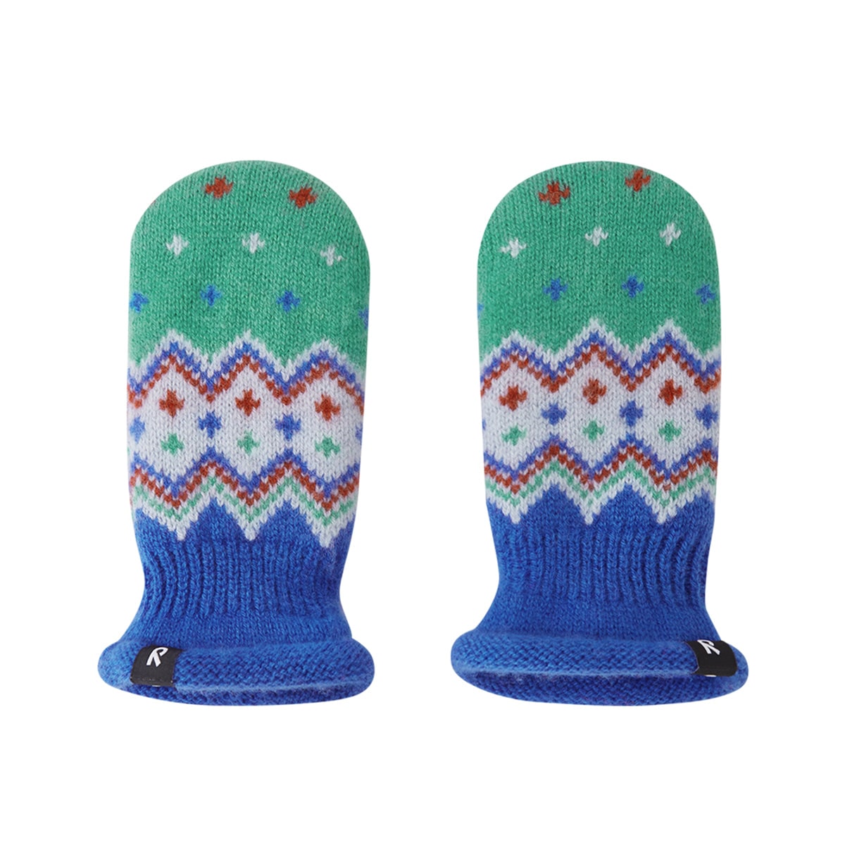 Reima Kids Lapanen Wool Mittens (Sparkly Blue)
