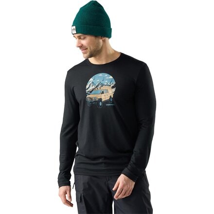 Men's First Chair Pursuit Active Long Sleeve Graphic Tee