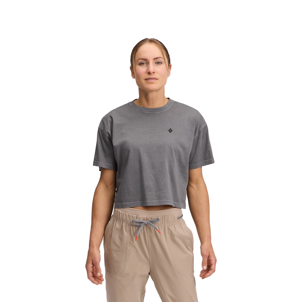 Diamond Crop Short Sleeve Tee (Women's) - AP752497 - S26