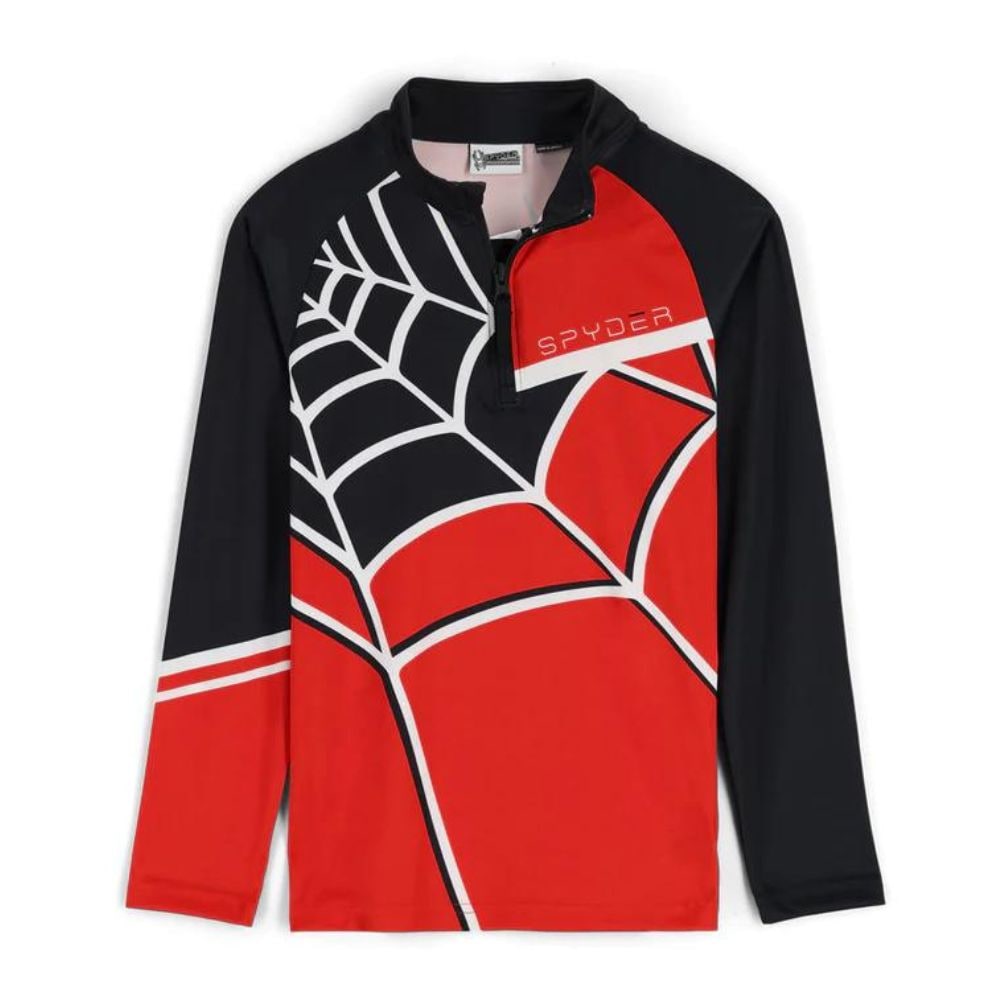 Spyder Big Boys Web Zipped Base Layer Top 14-16 yrs only
