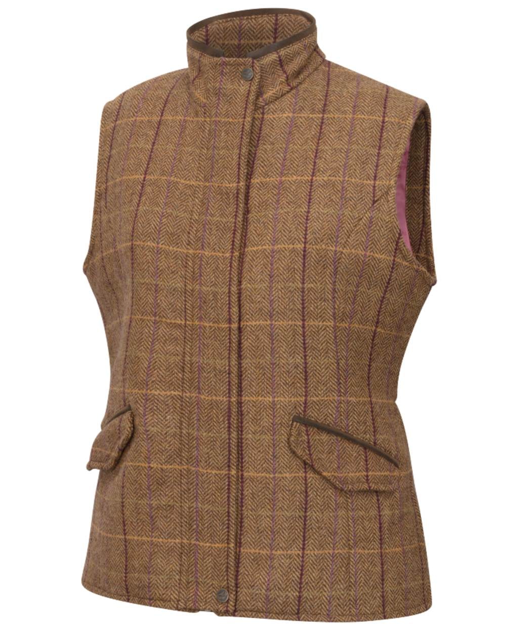 Hoggs of Fife Womens Eden Technical Tweed Gilet