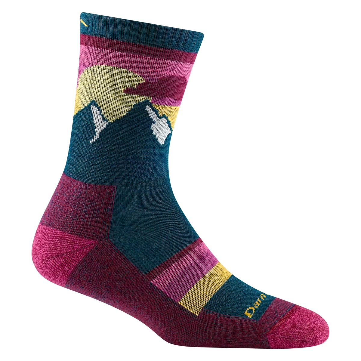Sunset Ledge Micro Crew Lightweight with Cushion Hiking Sock (Women's) - D5005W