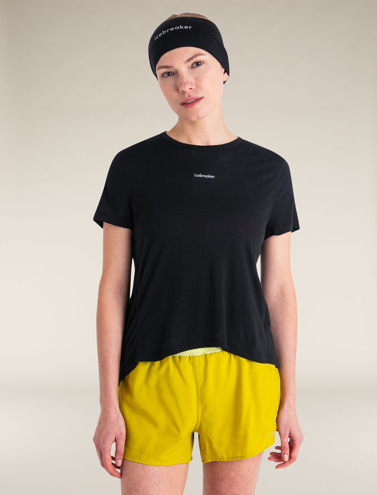 Merino Blend 125 Cool-Lite™ Speed Short Sleeve Slit Back T-Shirt (Women's) - IB0A56XV