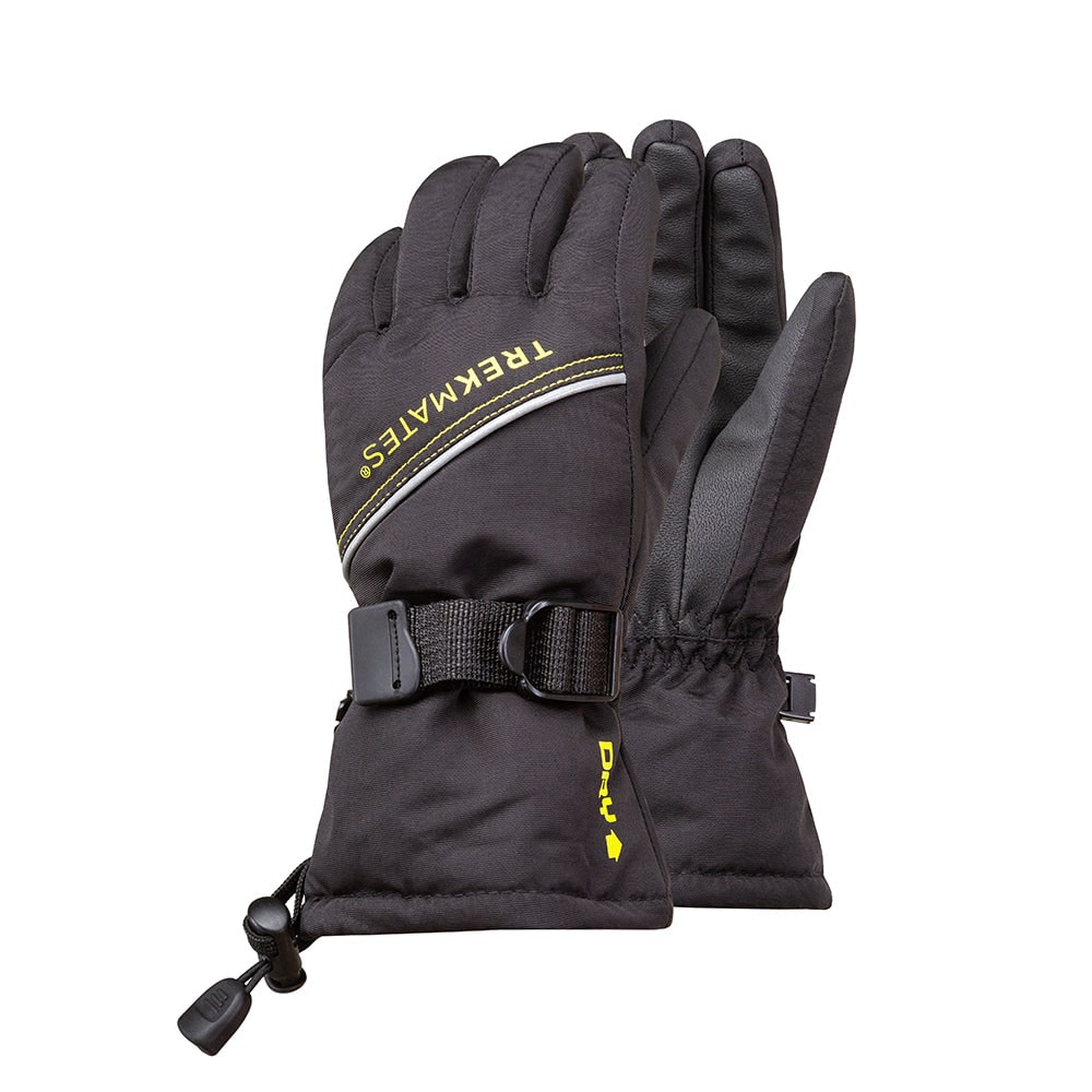 Trekmates Mogul DRY Kids Gloves (Black)