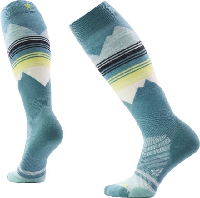 Women's Ski Targeted Cushion Pattern OTC Socks