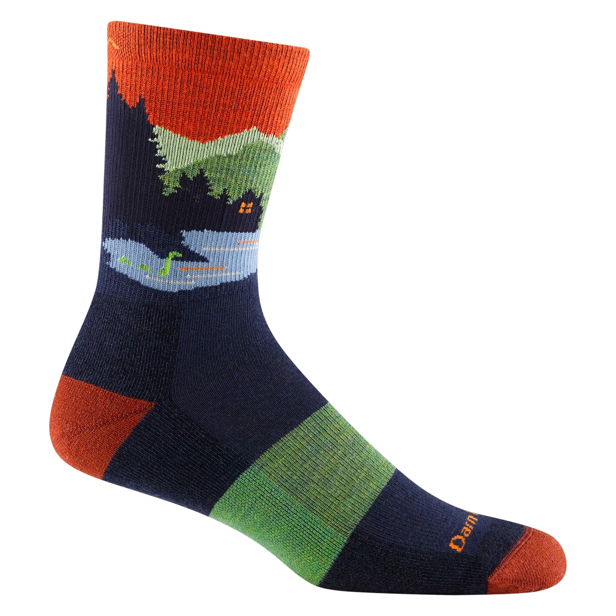 Close Encounters Micro Crew Midweight Socks w/ Cushion (Men’s) - D5014M