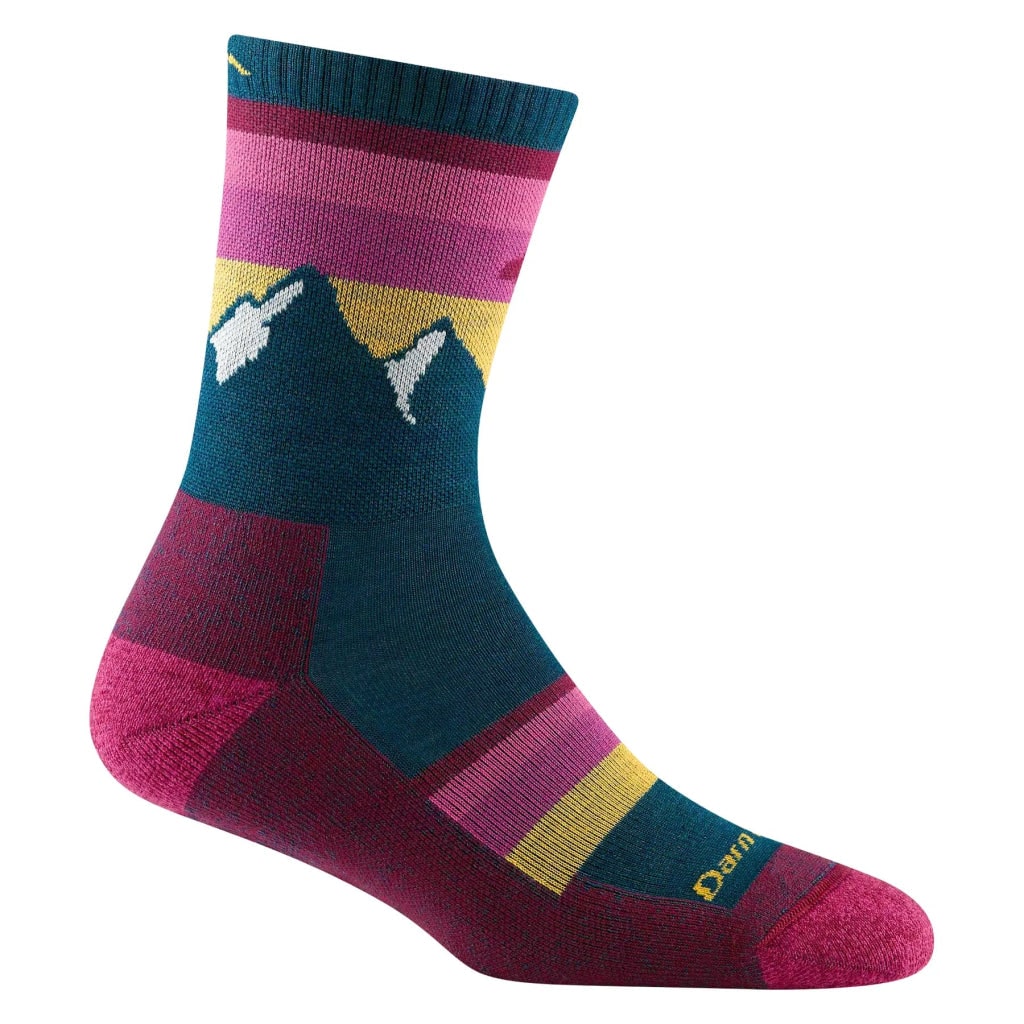 Darn Tough 5005 Women's Sunset Ledge Mirco Crew Lightweight Hiking Socks