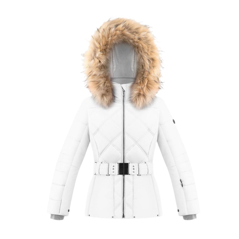 Poivre Blanc Girls Ski Jacket - White 8-16 yrs