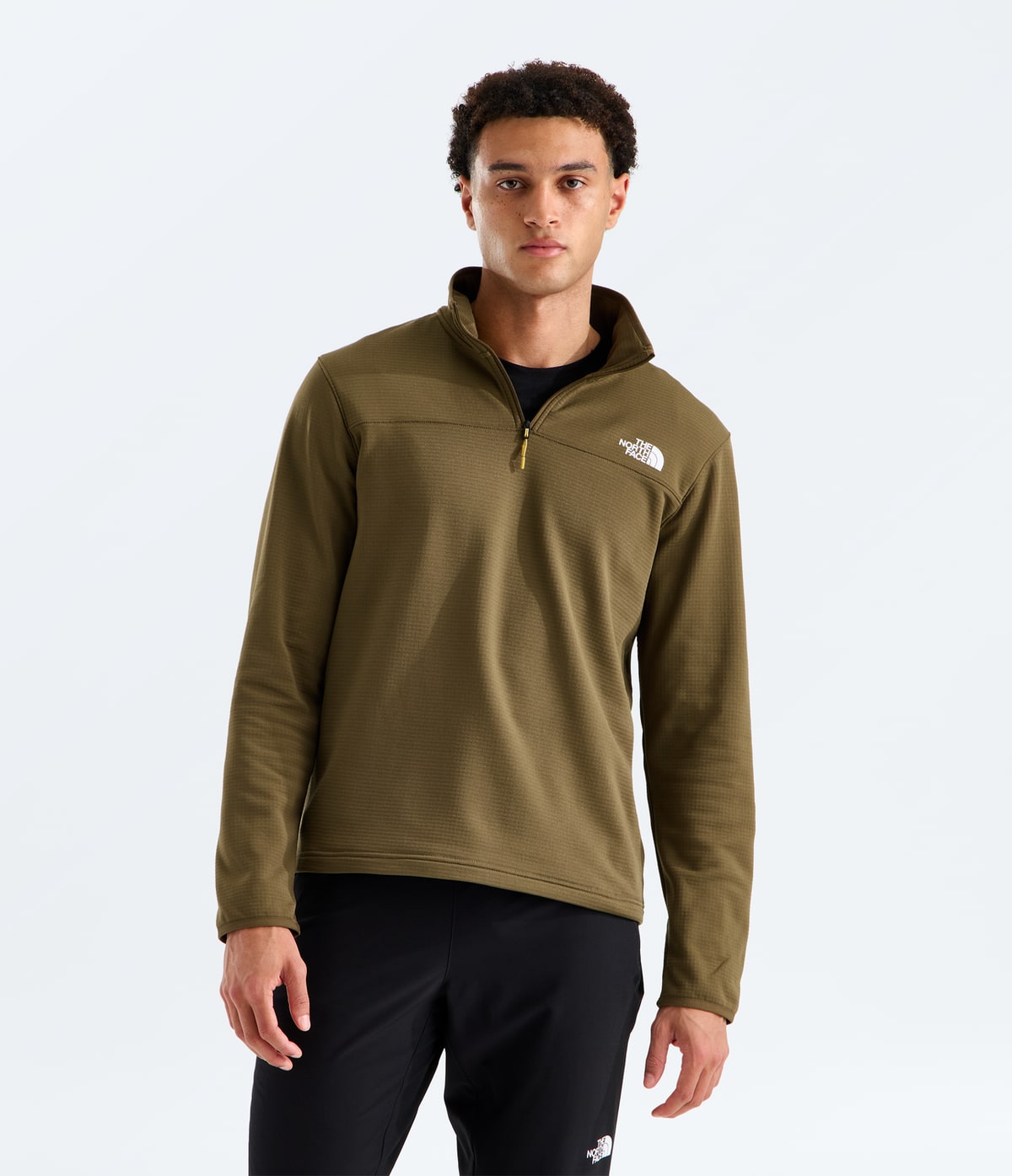 Cedar Trail Grid Fleece 1/4 Zip (Men's) - NF0A8AZE
